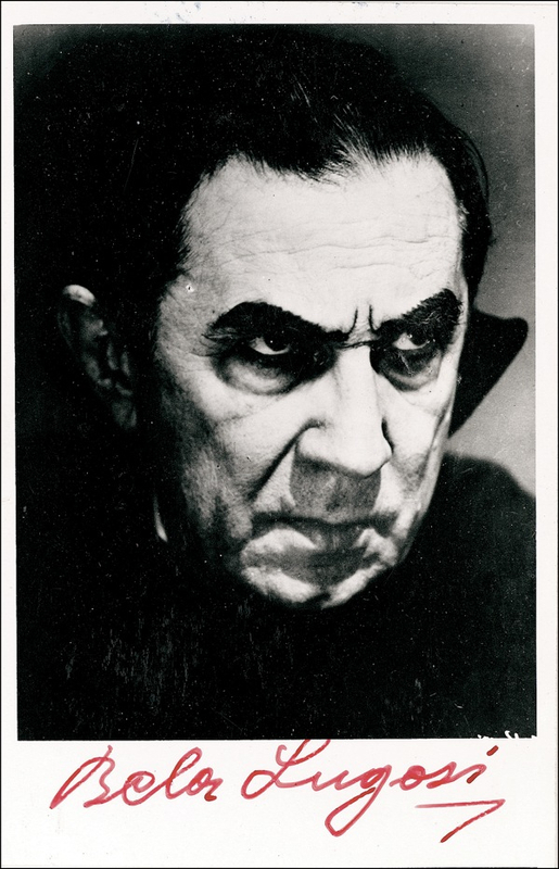 Lot 1001 Béla Lugosi