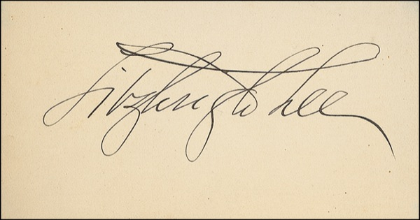 Lot 340 Fitzhugh Lee Signature