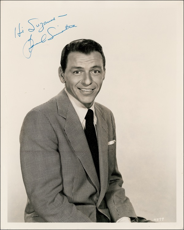 Lot 756 Frank Sinatra Signed Photograph