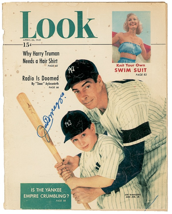 Lot 1198 Joe DiMaggio Magazine