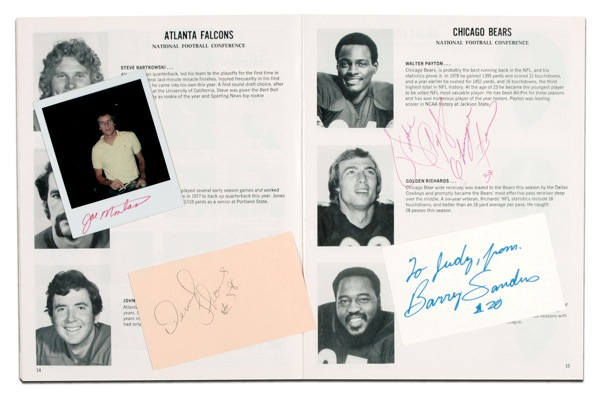 Lot 1216 Football Greats Group Lot