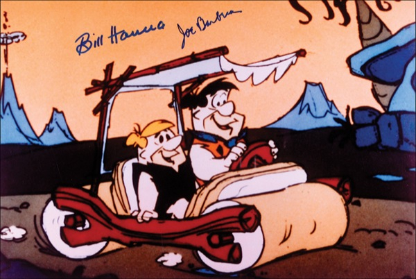 Lot 573 Bill Hanna and Joe Barbera Signed Photograph