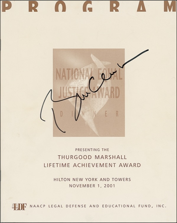 Lot 26 Bill Clinton Program