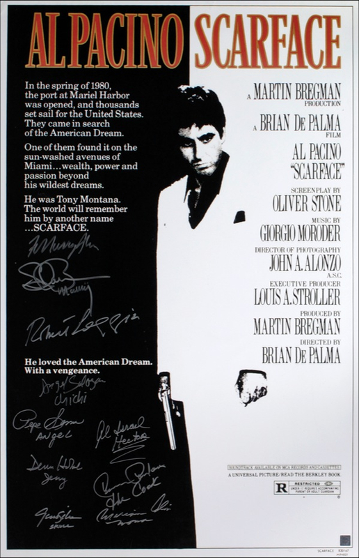 Lot 1059 Scarface Poster