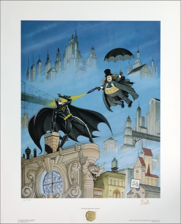 Lot 574 Bob Kane Print
