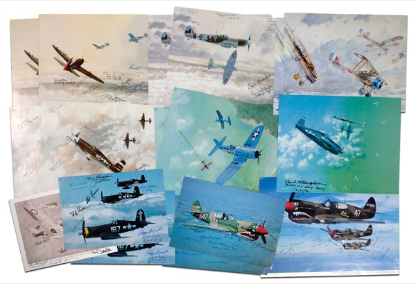 Lot 388 World War II Prints Group Lot