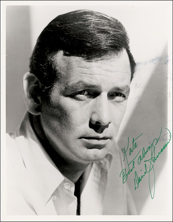 Lot 961 David Janssen Signed Photograph