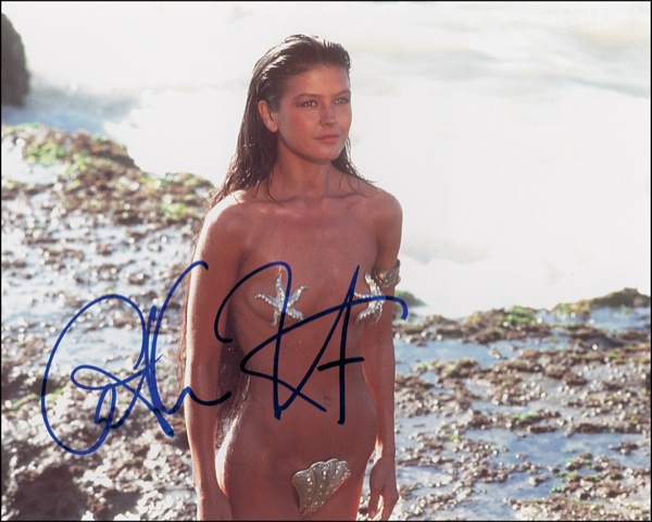 Lot 1124 Catherine Zeta-Jones Signed Photograph