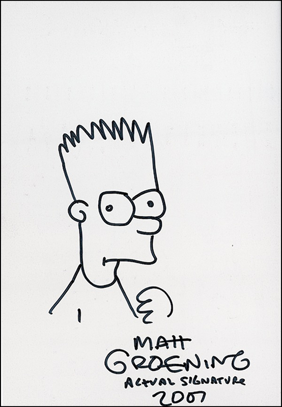 Lot 570 Matt Groening Graphic Novel
