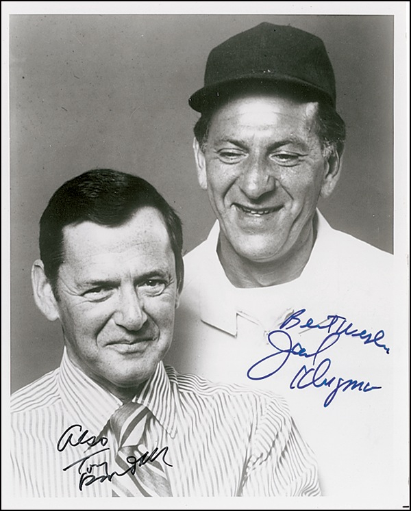 Lot 1035 Odd Couple Signed Photograph