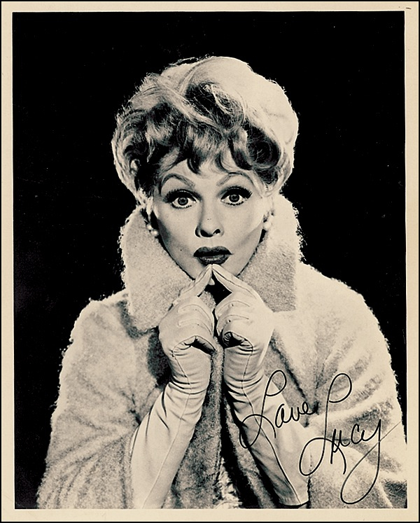 Lot 813 Lucille Ball Signed Photograph