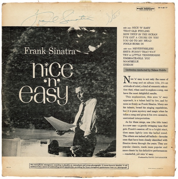 Lot 757 Frank Sinatra Album