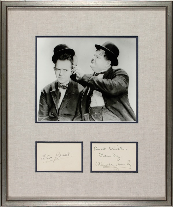 Lot 984 Laurel and Hardy Group Lot