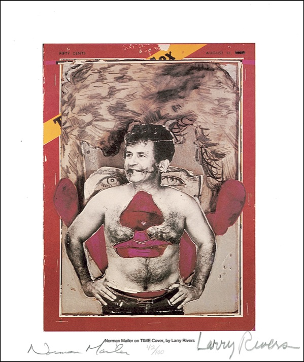 Lot 524 Norman Mailer and Larry Rivers Print