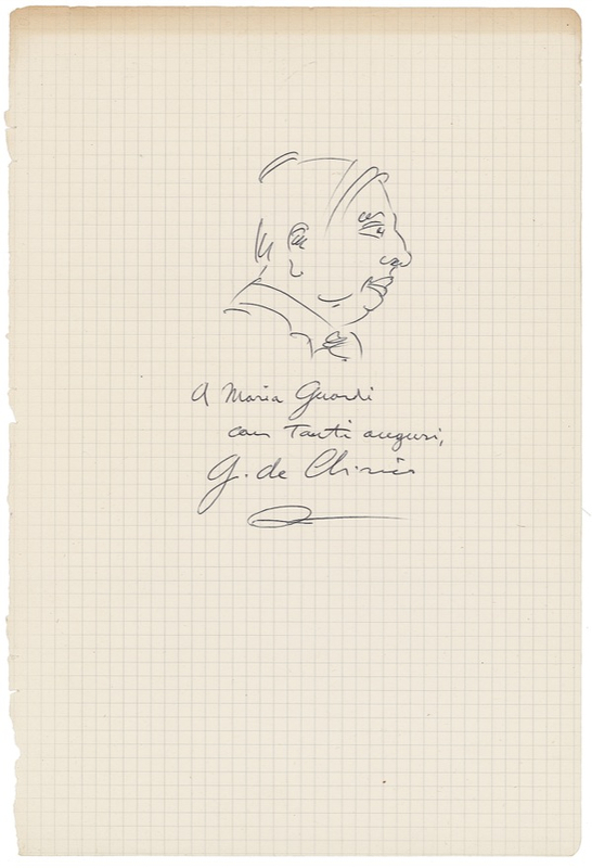 Lot 481 Giorgio de Chirico: Cofounder of the “Pittura metafisica” movement