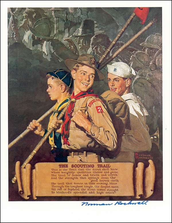 Lot 536 Norman Rockwell Print