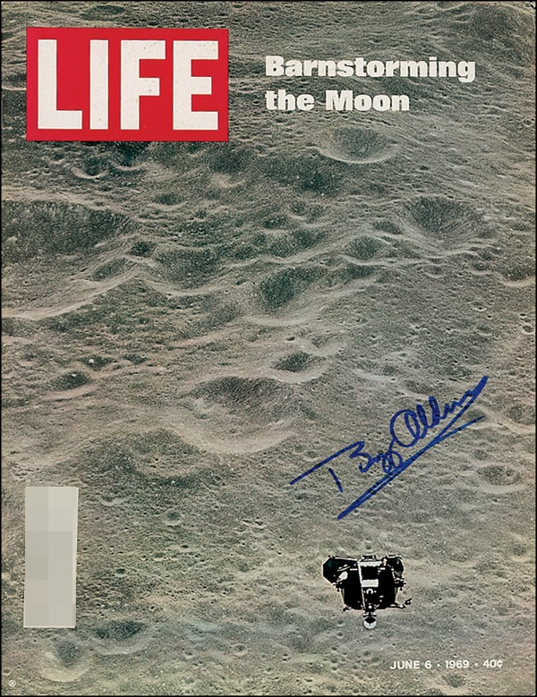 Lot 399 Buzz Aldrin Magazine