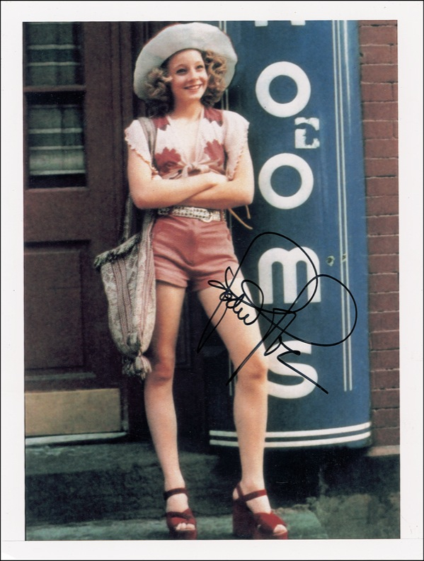 Lot 901 Jodie Foster Signed Photograph