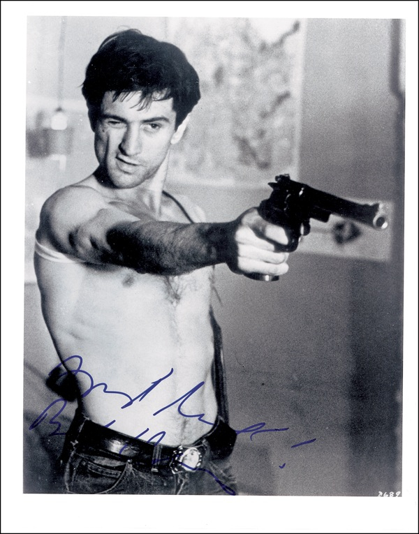 Lot 871 Robert DeNiro Signed Photograph