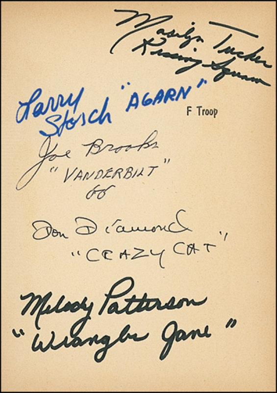 Lot 886 F-Troop Book