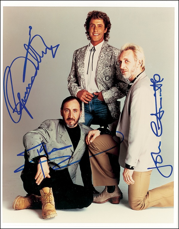 Lot 784 The Who Signed Photograph