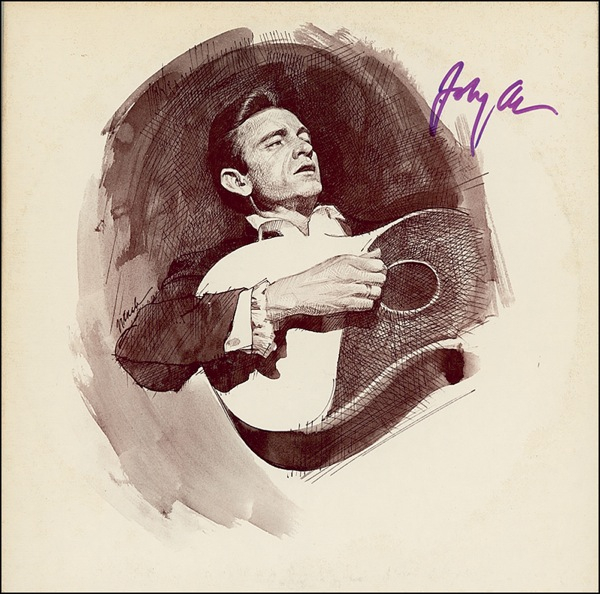 Lot 640 Johnny Cash Album