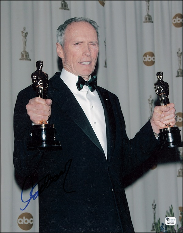 Lot 883 Clint Eastwood Signed Photograph