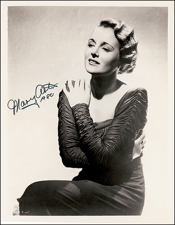 Lot 808 Mary Astor Signed Photograph