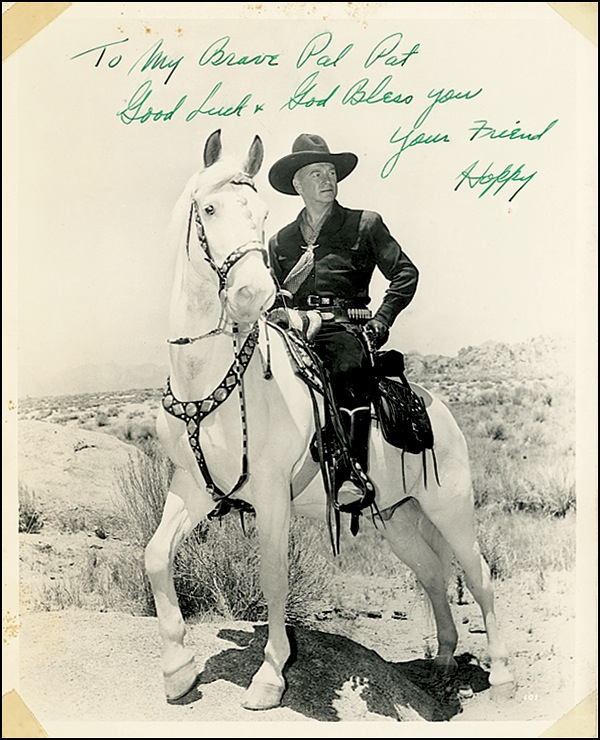 Lot 829 William ?Hoppy? Boyd Signed Photograph