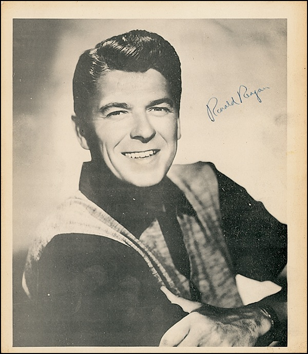 Lot 119 Ronald Reagan Signed Photograph
