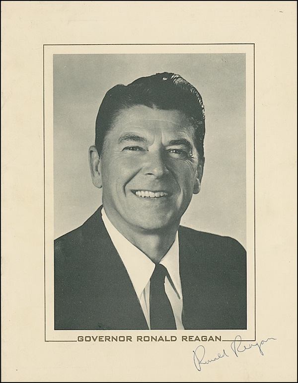 Lot 120 Ronald Reagan Program
