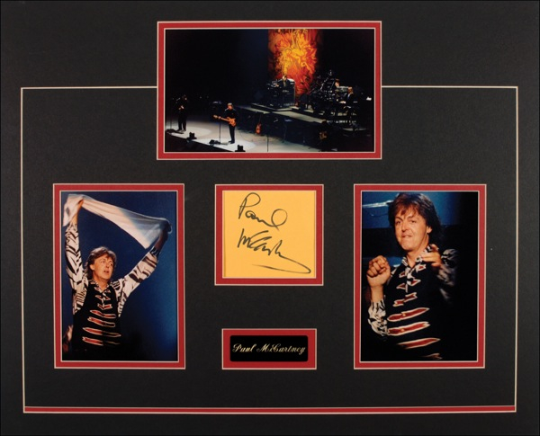 Lot 618 Beatles: McCartney, Paul Signature