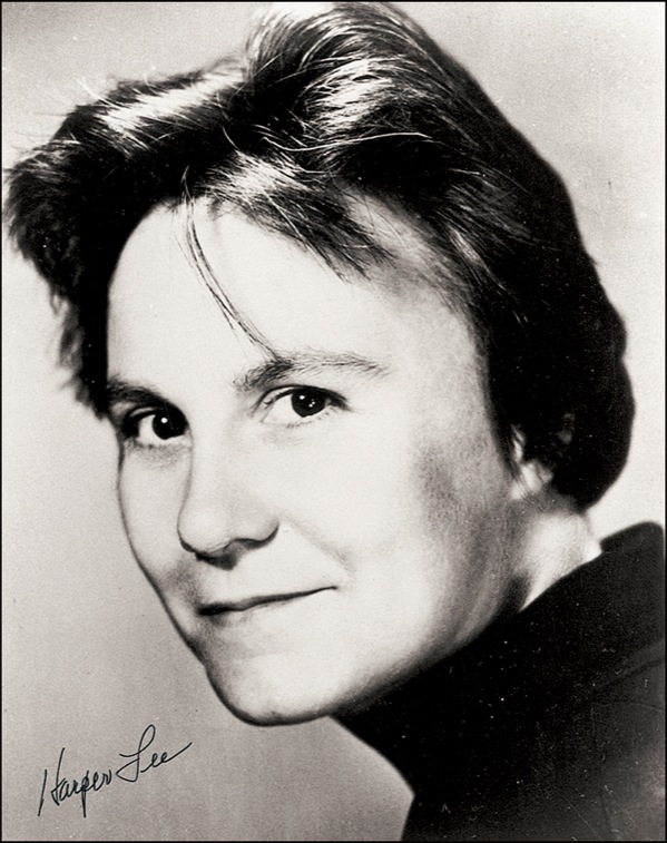 Lot 520 Harper Lee Signed Photograph