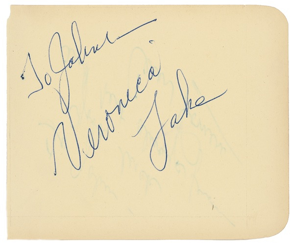 Lot 979 Veronica Lake Signature