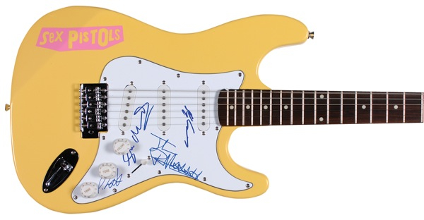 Lot 753 Sex Pistols Guitar
