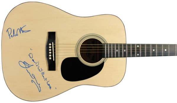 Lot 729 Peter and Gordon Guitar