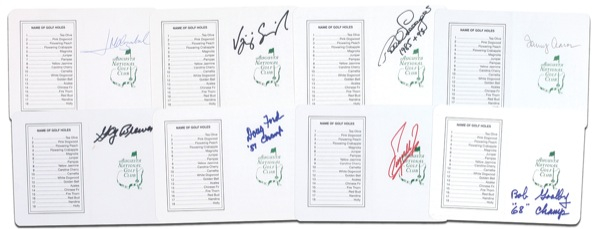 Lot 1223 Golf: Masters Champions Group Lot