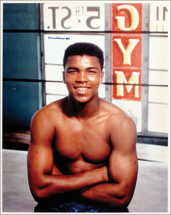 Lot 1130 Muhammad Ali Signed Photograph