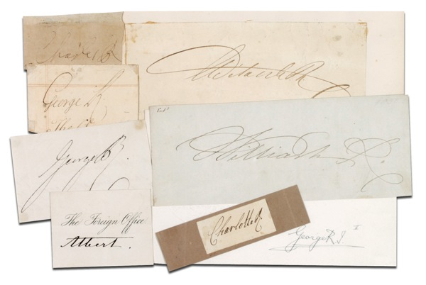 Lot 176 British Royalty Group Lot