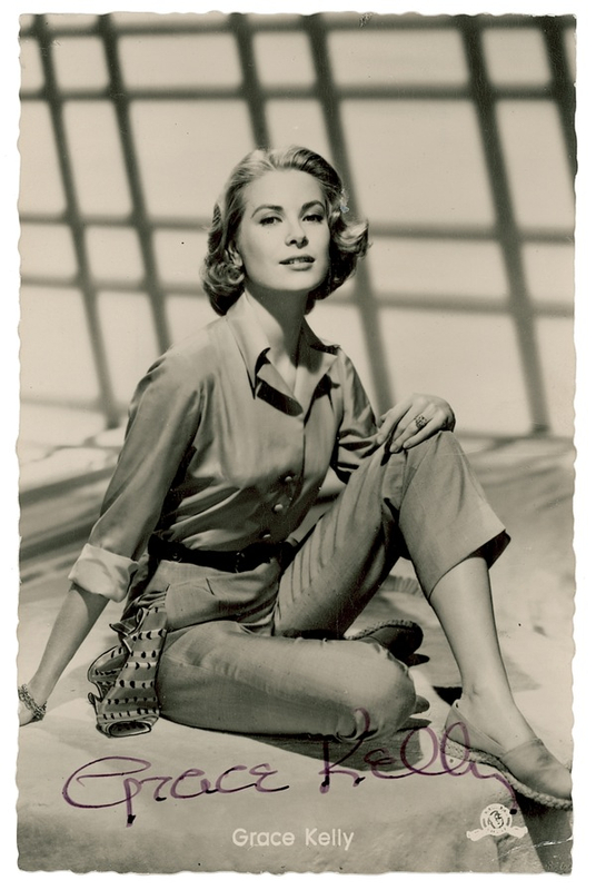Lot 974 Grace Kelly Signed Photograph