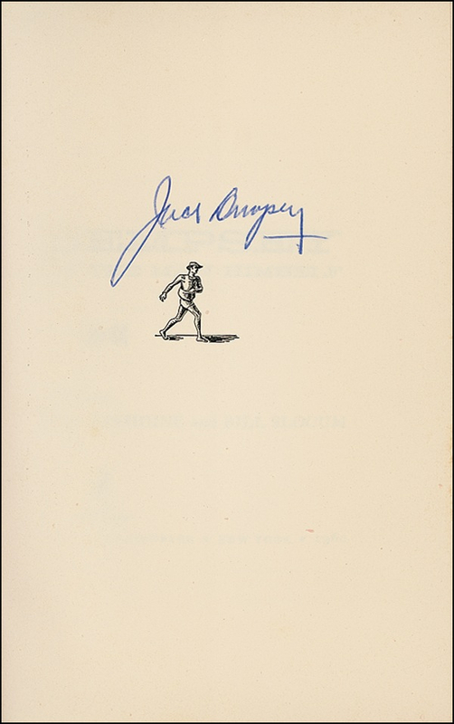 Lot 1189 Jack Dempsey Book