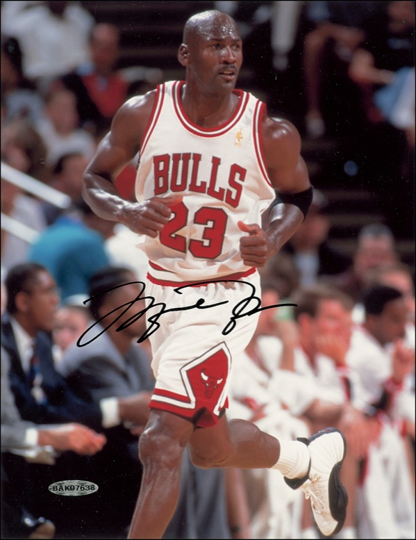 Lot 1257 Michael Jordan Signed Photograph