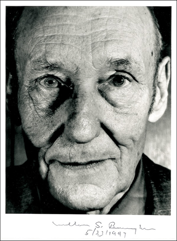Lot 480 William S. Burroughs Signed Photograph