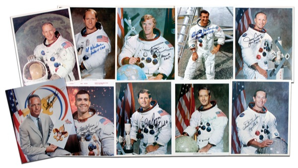 Lot 414 Astronauts Group Lot