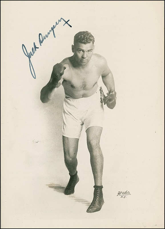 Lot 1190 Jack Dempsey Signed Photograph