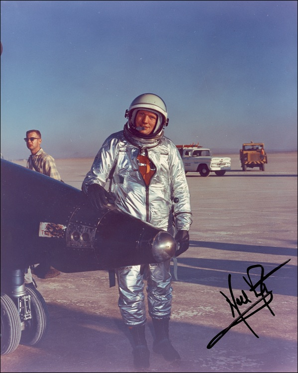 Lot 410 Neil Armstrong Signed Photograph