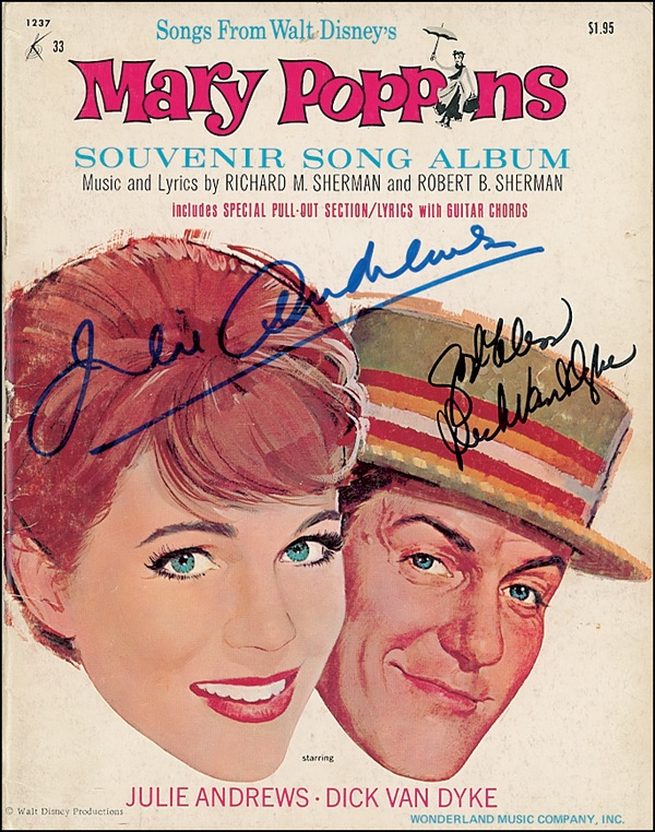 Lot 1011 Mary Poppins Songbook