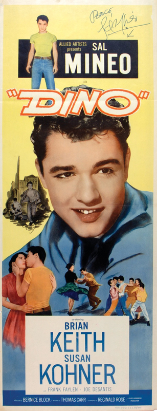 Lot 1016 Sal Mineo Poster