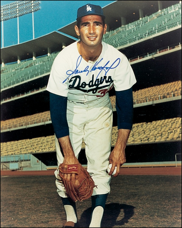 Lot 1272 Sandy Koufax Signed Photograph