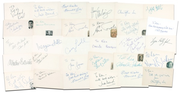 Lot 955 James Bond: Babes, Bad Guys, Bosses, and Buddies Group Lot